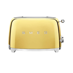 Тостер SMEG TSF01GOEU 2 ломтика золото