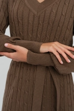Платье М 2991/кофе