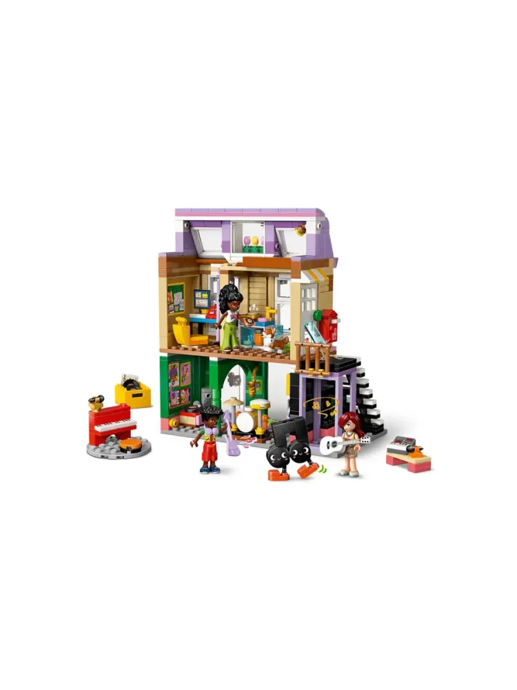 Конструктор Friends 42653 Музыкальный магазин и апартаменты