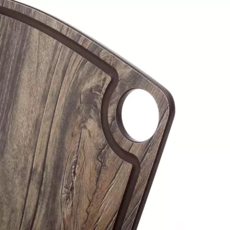 Доска разделочная c желобом 36х28см ComposeEat Fashion дуб мореный