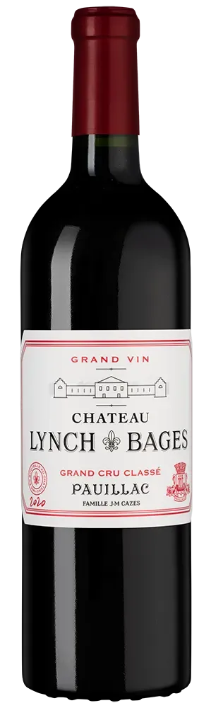 Вино выдержанное красное сухое "Шато Линч-Баж Гран Крю Классе Пойяк" 2020 13% 0,75 л