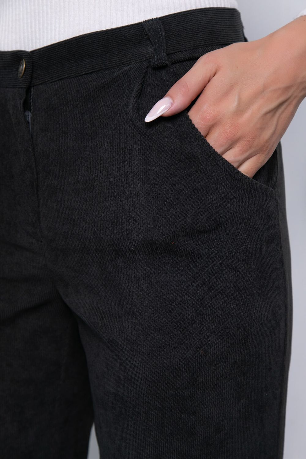 Брюки "Basic" (темный хаки) Б7698 LT Collection