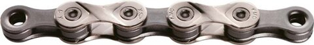 Цепь KMS X-9.93 box 1/2"x3/32", 116 зв, 9 скор, серебристо-серая, с замком