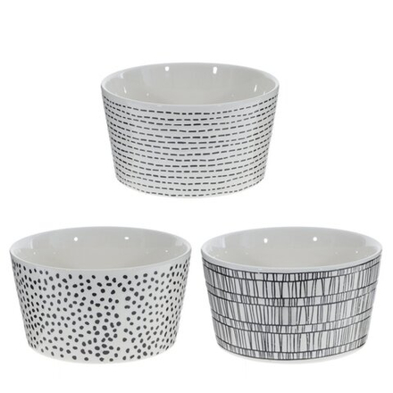 GAEM Салатник, 500 мл, L12 W12 H6,5 см, 3в., (сорт 1,2)