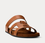 Fisher Calfskin Slide Sandal – мужские слайды из телячьей кожи от Ralph Lauren