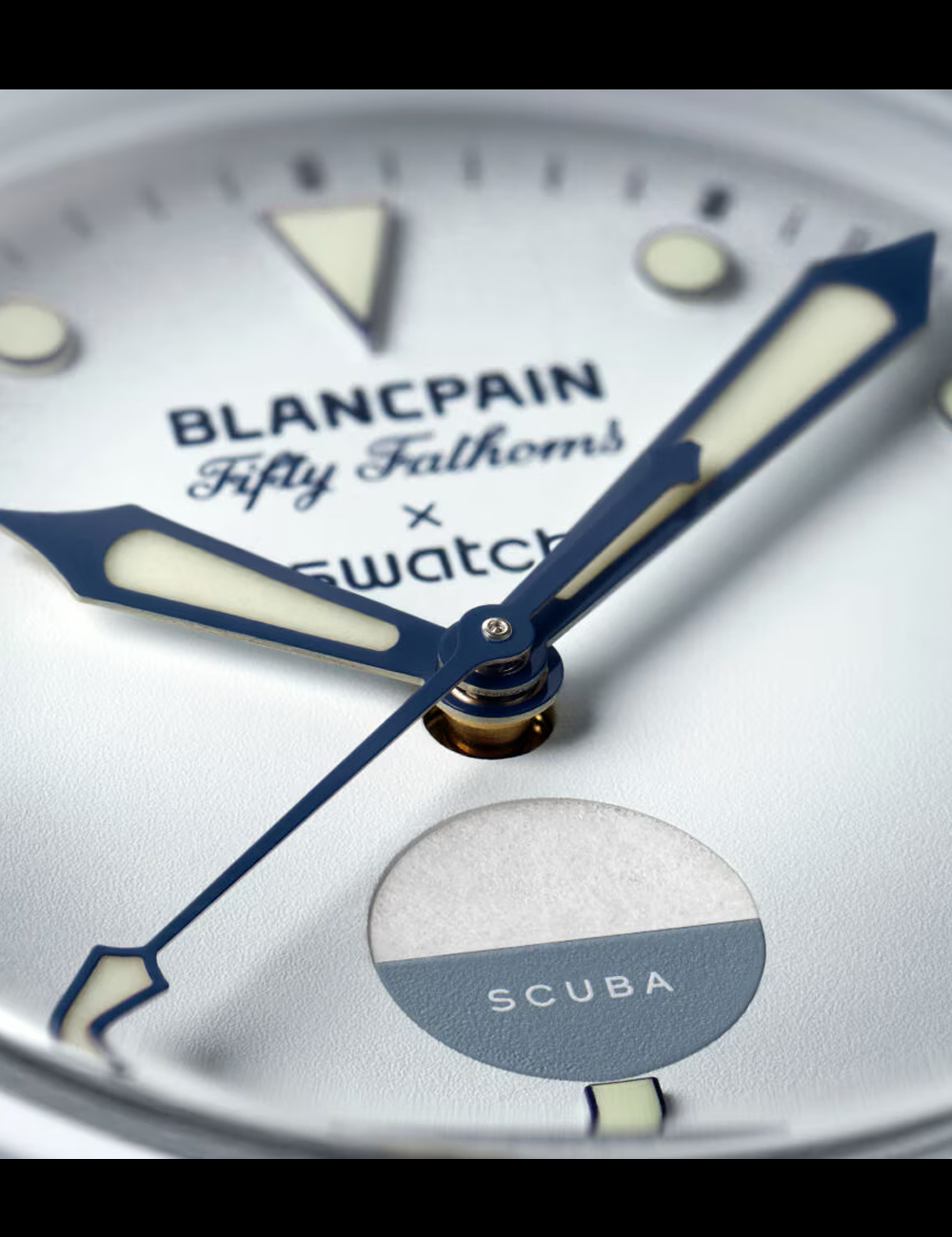 Наручные часы Blancpain X Swatch "Antarctic Ocean"