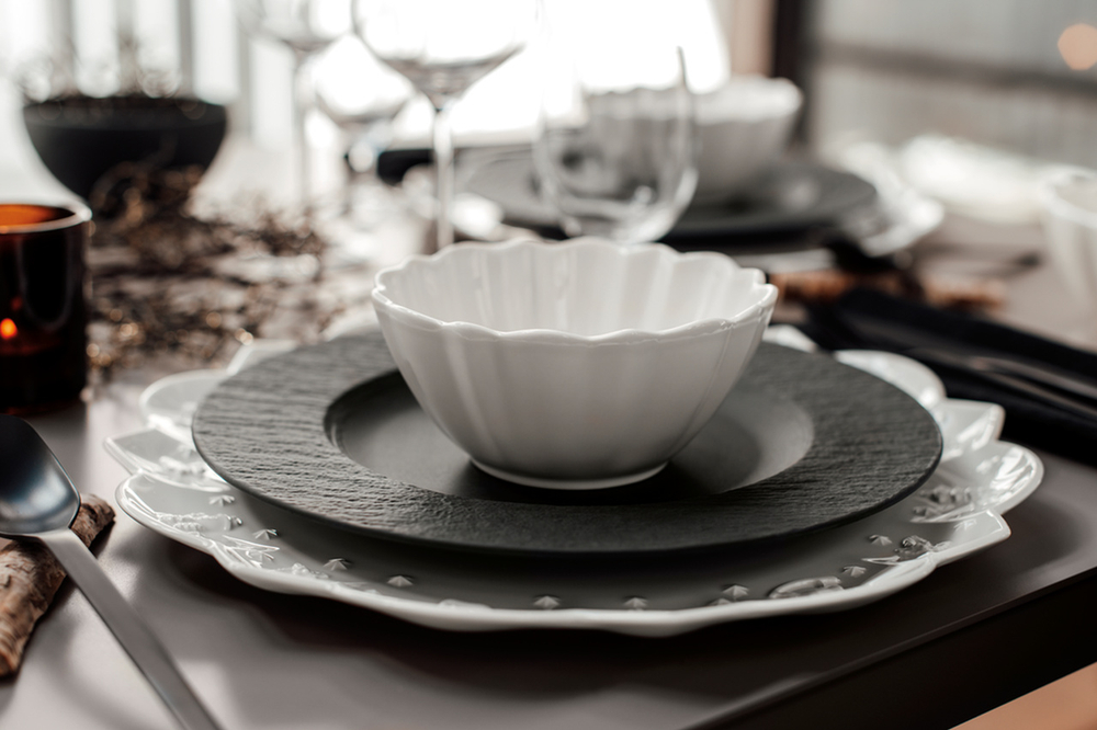 Villeroy & Boch Тарелка для завтрака Manufacture Rock 22 см 10-4239-2640