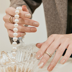 ohora Gel Nail Sticker N Carmel - наклейки для ногтей, 1 шт.