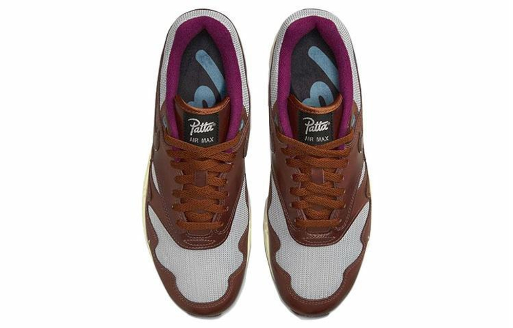 Кроссовки Patta X Nike Air Max 1 Dark Russet