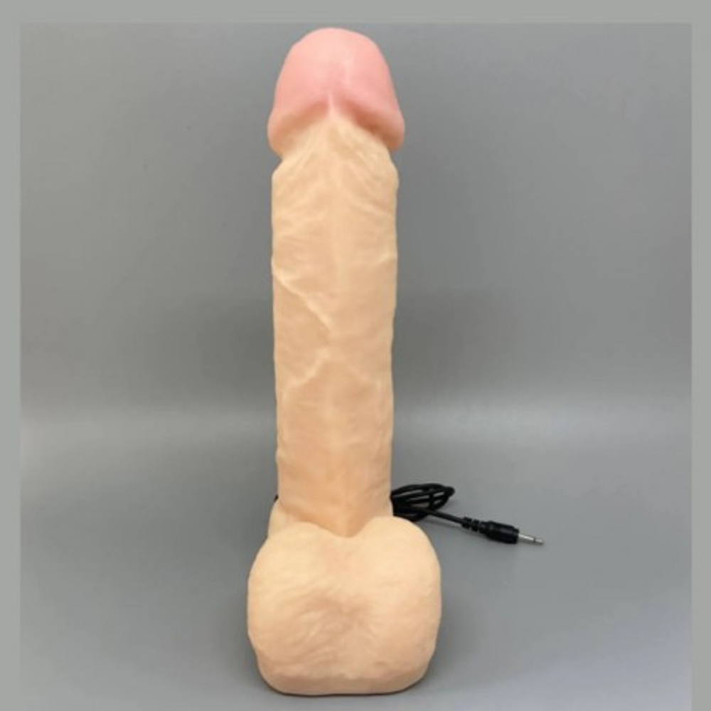 Реалистичный вибратор Bruno с пультом управления от Alive (22 × 4,3 см)