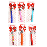 Брелок-подвеска металлическая «Петелька стразы», 10см