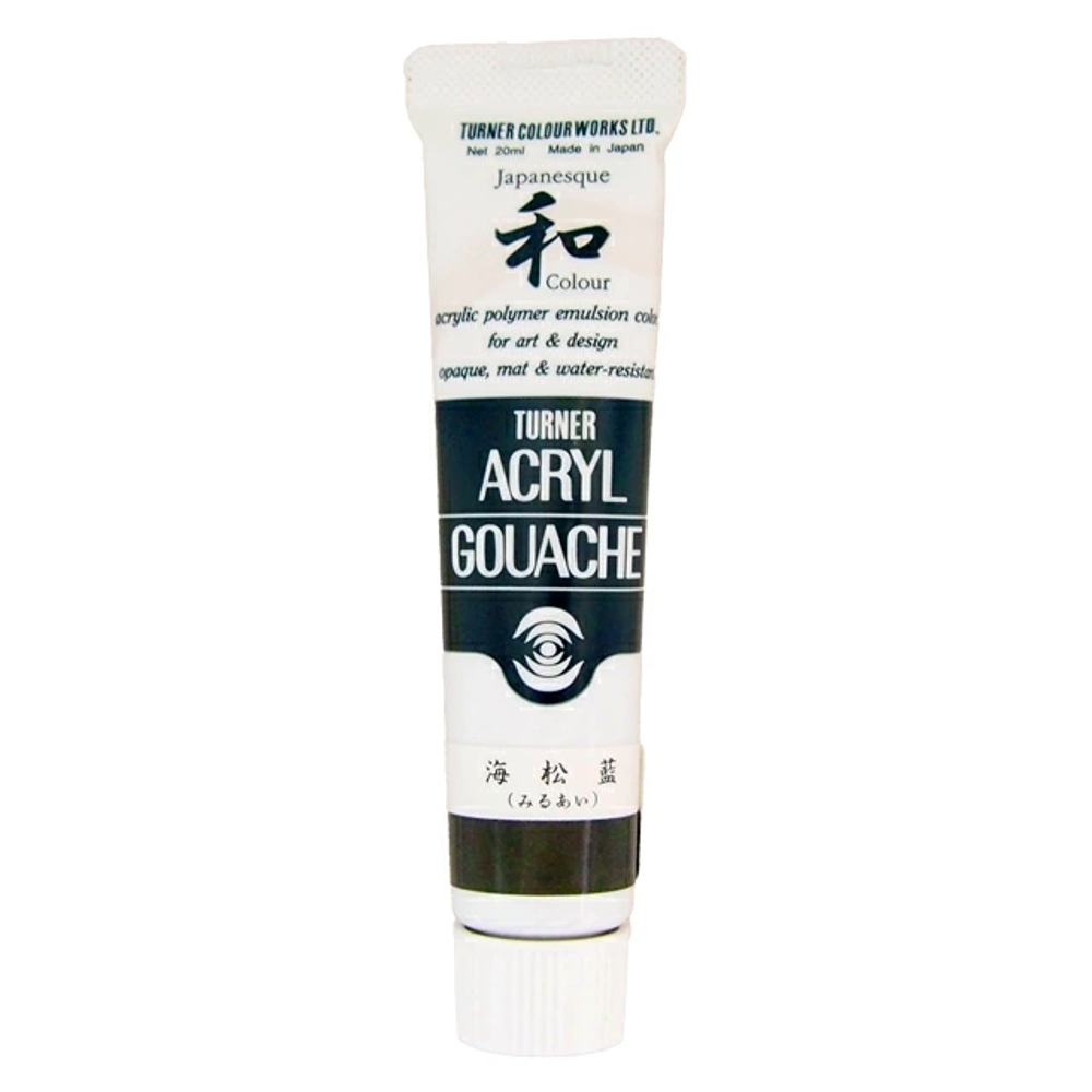 Акриловая гуашь Turner 20 мл. Japanesque Dark Green