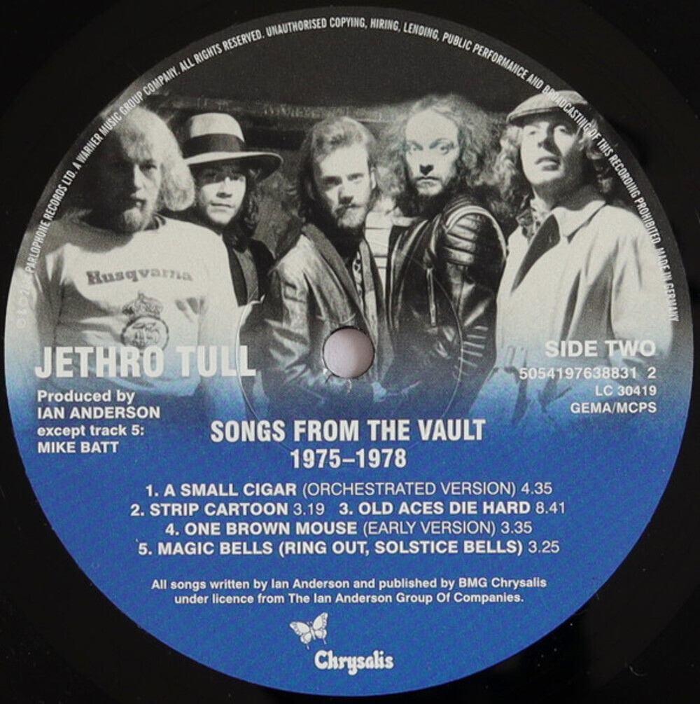 Jethro Tull / Songs From The Vault 1975-1978 (Limited Edition)(2LP)