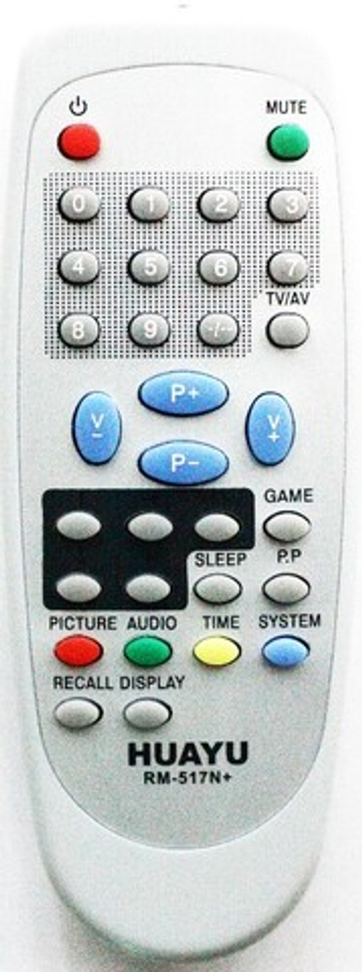 Пульт UNIVERSAL POLAR/SITRONICS RM-517N+ (корпус SITRONICS ABL-105)