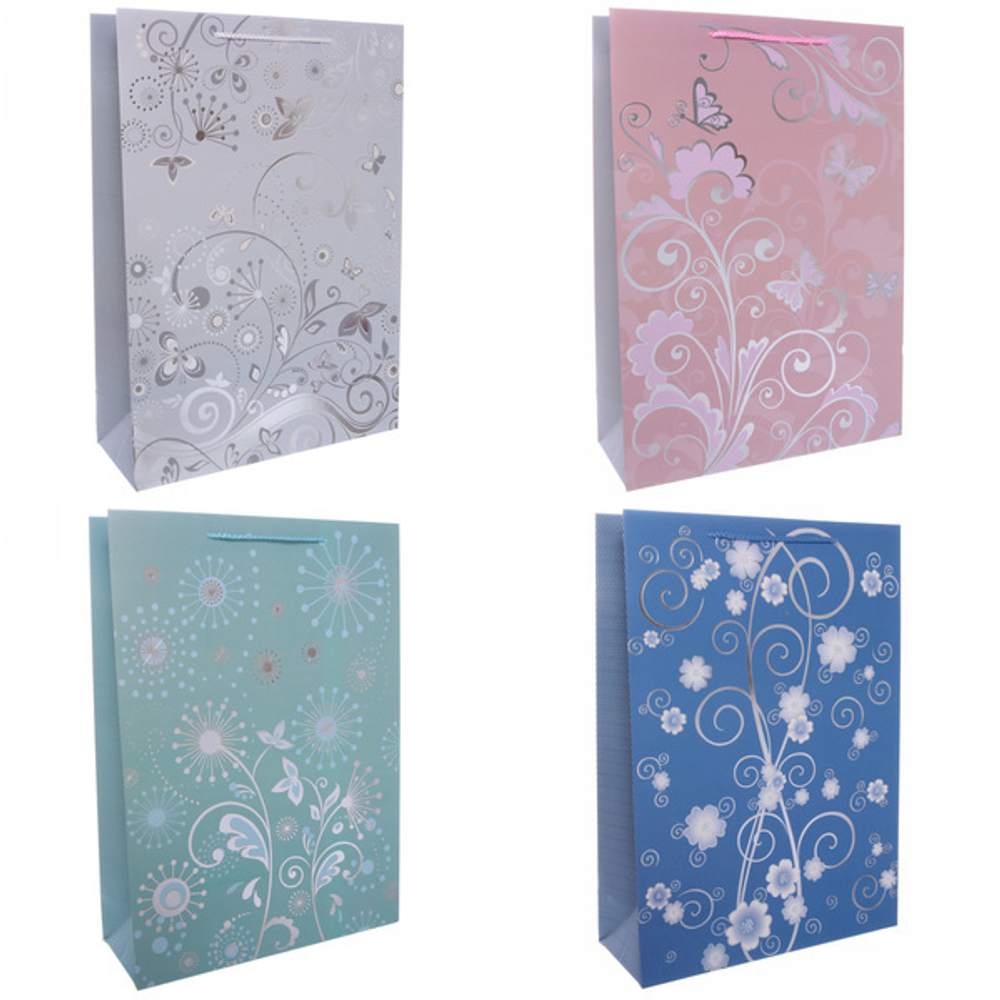 Пакет подарочный «Зимняя сказка» 44*31*12 см, микс