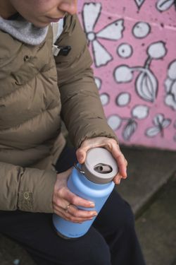 Термобутылка Klean Kanteen TKWide Twist Cap 32oz (946 мл) Clear Sky