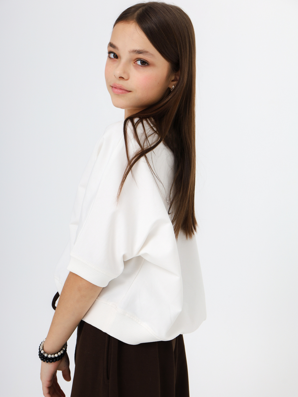 Футболка с манжетом, тофу