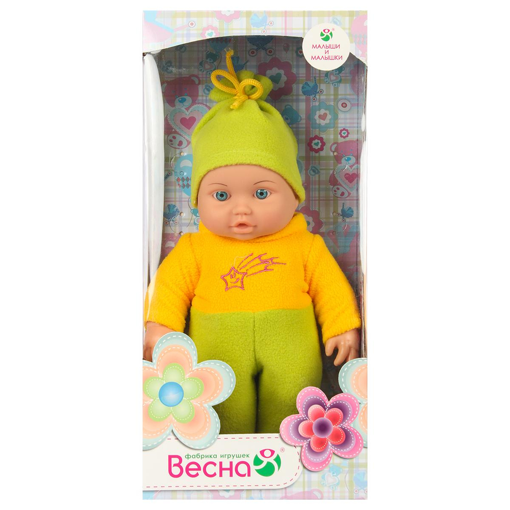 Пупс Малыш Весна 4 мальчик нов. коробка 30см. (Весна)