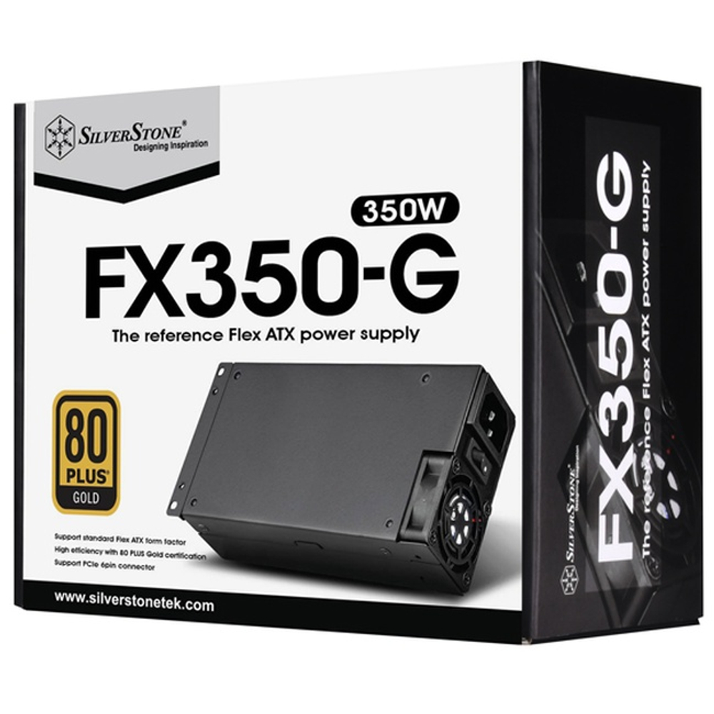 Блок питания SilverStone 350W FX350-G, 40 мм, 80 PLUS Gold (SST-FX350-G)