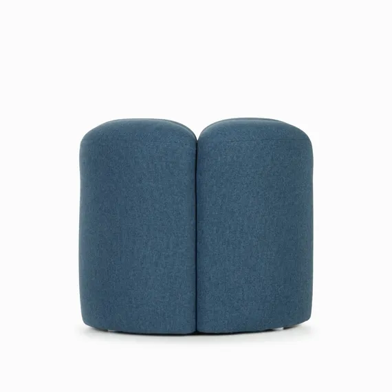 Пуф Bun, Ø45х45 см, синий