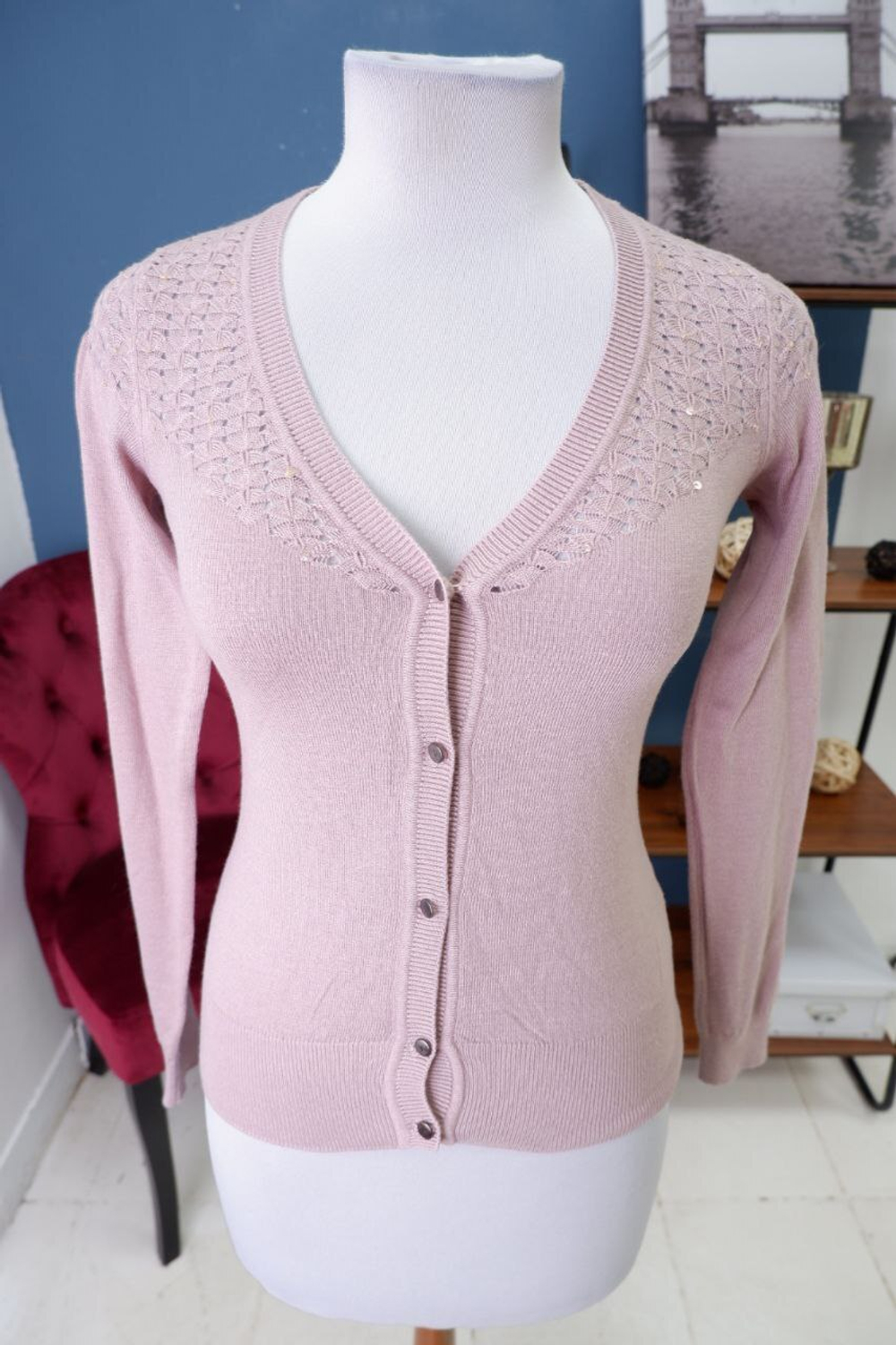 Кардиган Sela светлый 42 размер