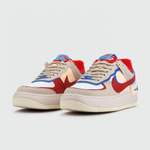 кроссовки Nike Air Force 1 Shadow Beige / Red / Blue Winter