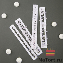 Набор резаков «Бордюры стихия» 4 шт