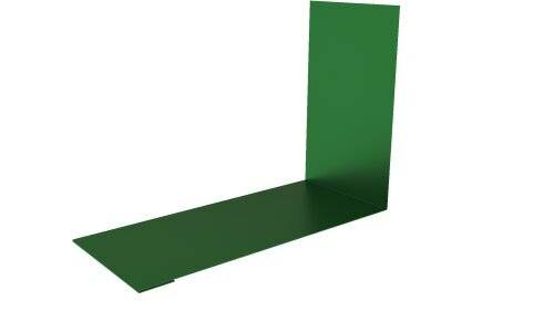 Планка примыкания 140х100х2000 RAL 6005 зеленый мох