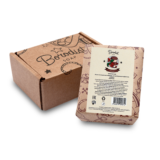 Мыло кофейное Borodist Energy