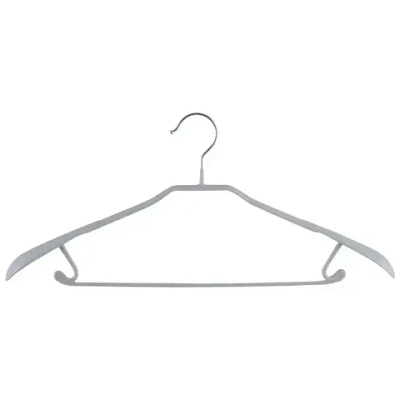 Вешалка металлическая с ПВХ покрытием, с перекладиной и крючками
