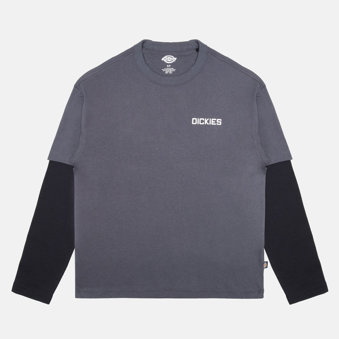 Лонгслив Dickies Payson 2-in-1 Let T-shirt артикул:DK0A88JFBLK1 - купить в магазине Дайс