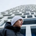 Шапка бини из смесовой шерсти однослойная "TOFU"