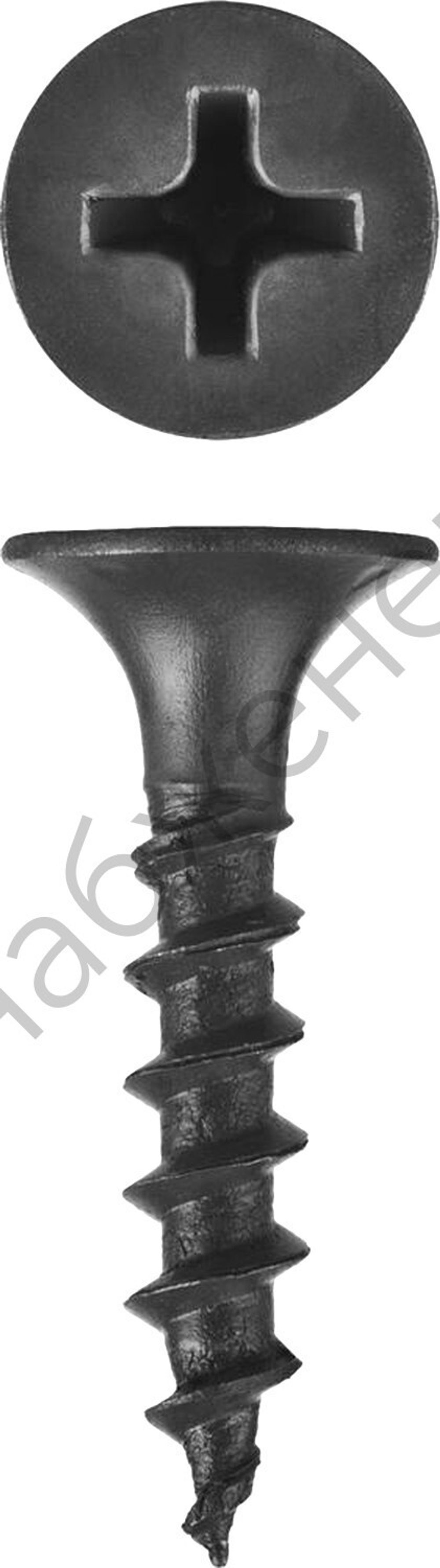 ЗУБР СГД 19 х 3.5 мм, саморез гипсокартон-дерево, фосфат., 80 шт, Профессионал (300036-35-019)