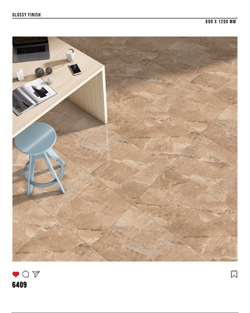Керамогранит glossy №6, 60х120, 6409