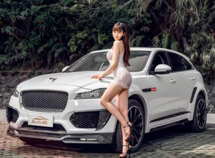 Карбоновый обвес LM для Jaguar F-Pace 2016-2020 Ягуар