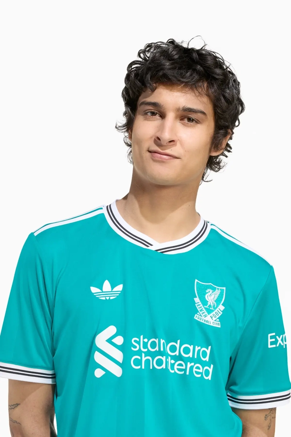 Футболка adidas Liverpool FC 25/26 3rd - бирюзовый