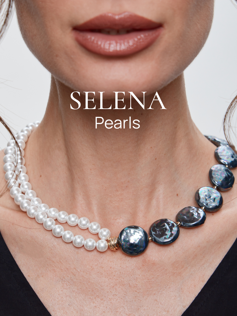 91004066 Колье Selena Pearls