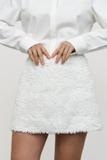 Юбка Цветы мини