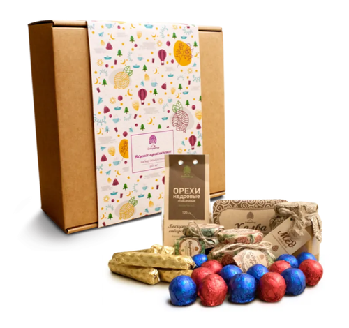 Подарочный набор «Вкусное приключение» / 900 г / Сибирский кедр