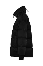 Куртка DUNO GLOSSY 901 женская черная ворот