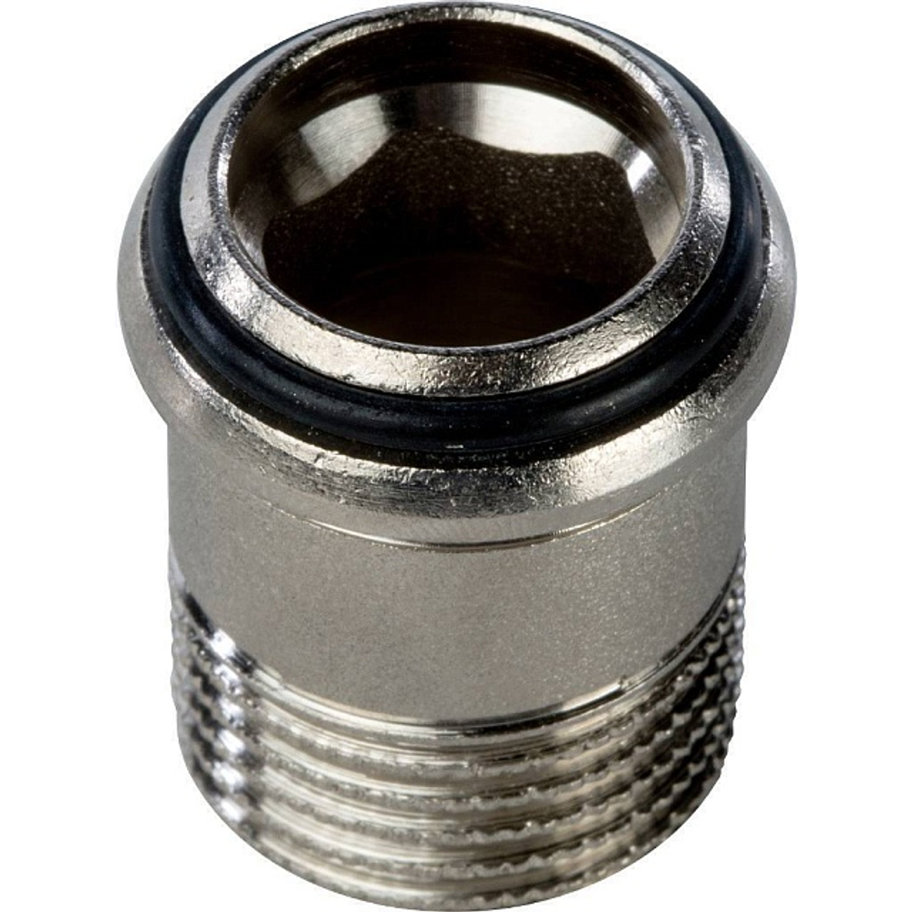 Вентиль ручной регулировки угловой STOUT - 1/2" (ВР/НР-американка, PN10, Tmax 120°C)