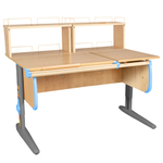Растущая парта Дэми СУТ 25 с задними полками СУТ.15.240 (1200×880 мм)