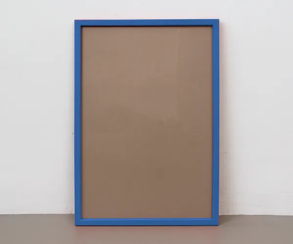 Рамка для постера голубая