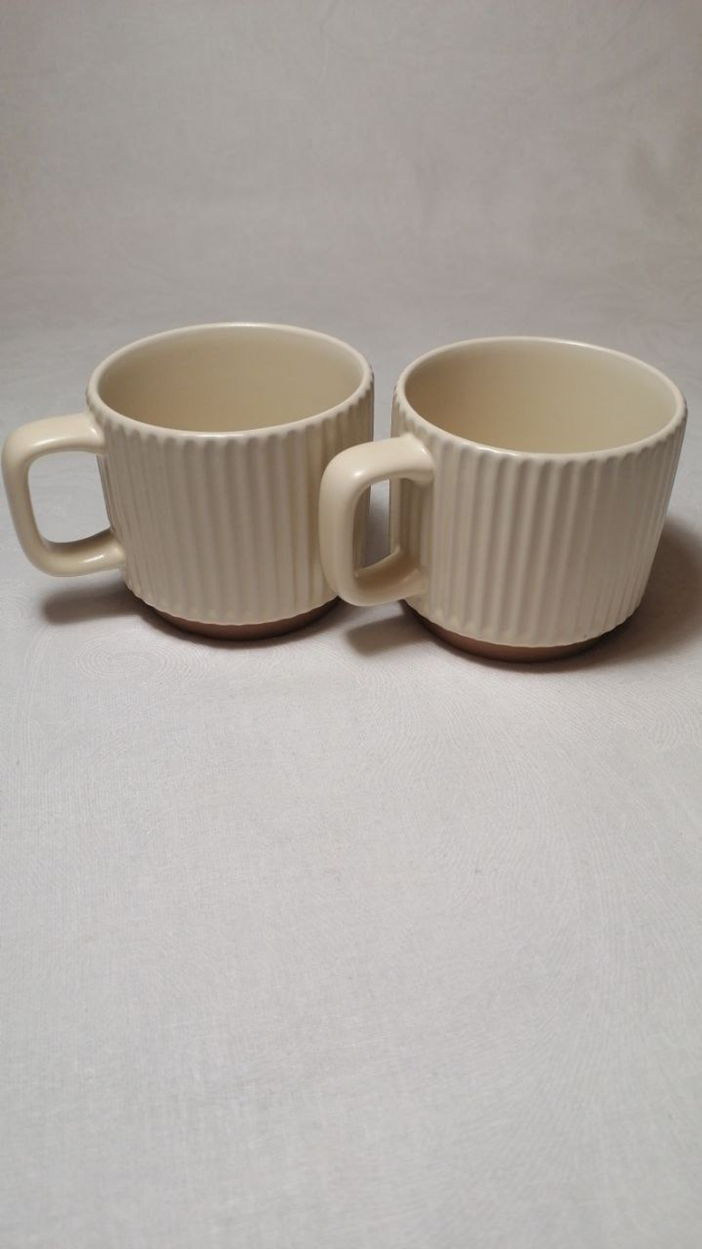 Набор чашек для чая и кофе 2 шт. 260 мл. из керамики