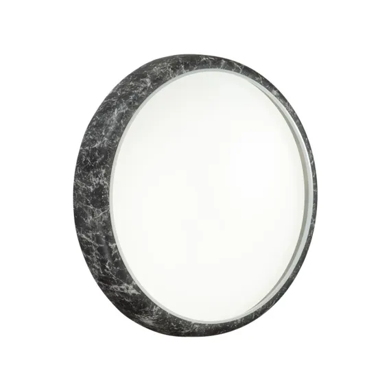 7639/DL COLOR SN 137 Светильник пластик/черн. мрамор LED 48Вт 4000K D410 IP43 MRAMO BLACK