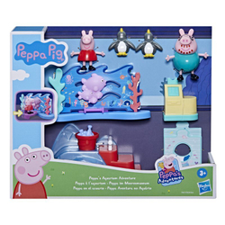 Набор Hasbro Peppa Pig - Набор приключений Свинка Пеппа в океанариуме + 4 фигурки