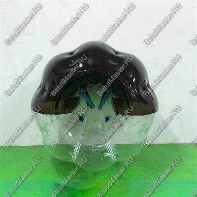 Бампербол «Прозрачно - черный», ПВХ, диаметр 1,2 м