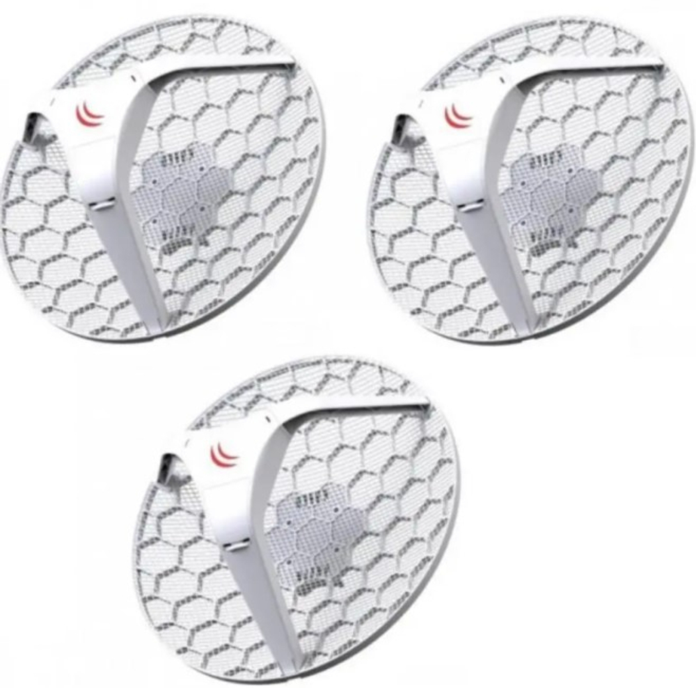 Маршрутизатор с антенной MikroTik LHG 5 3 шт (RBLHG5kit)