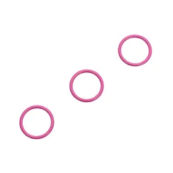 Кольцо для бретели фуксия 15 мм