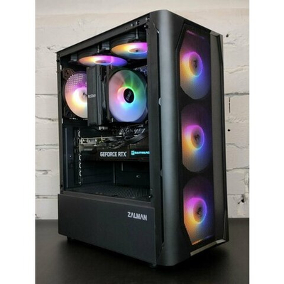 Мощный игровой компьютер (системный блок) Intel Core i7 9700(Xeon 2650v4) 12ядер/ RTX4060 / 32GB DDR4/ SSD 512+1000Gb/750W/Win 10 PRO